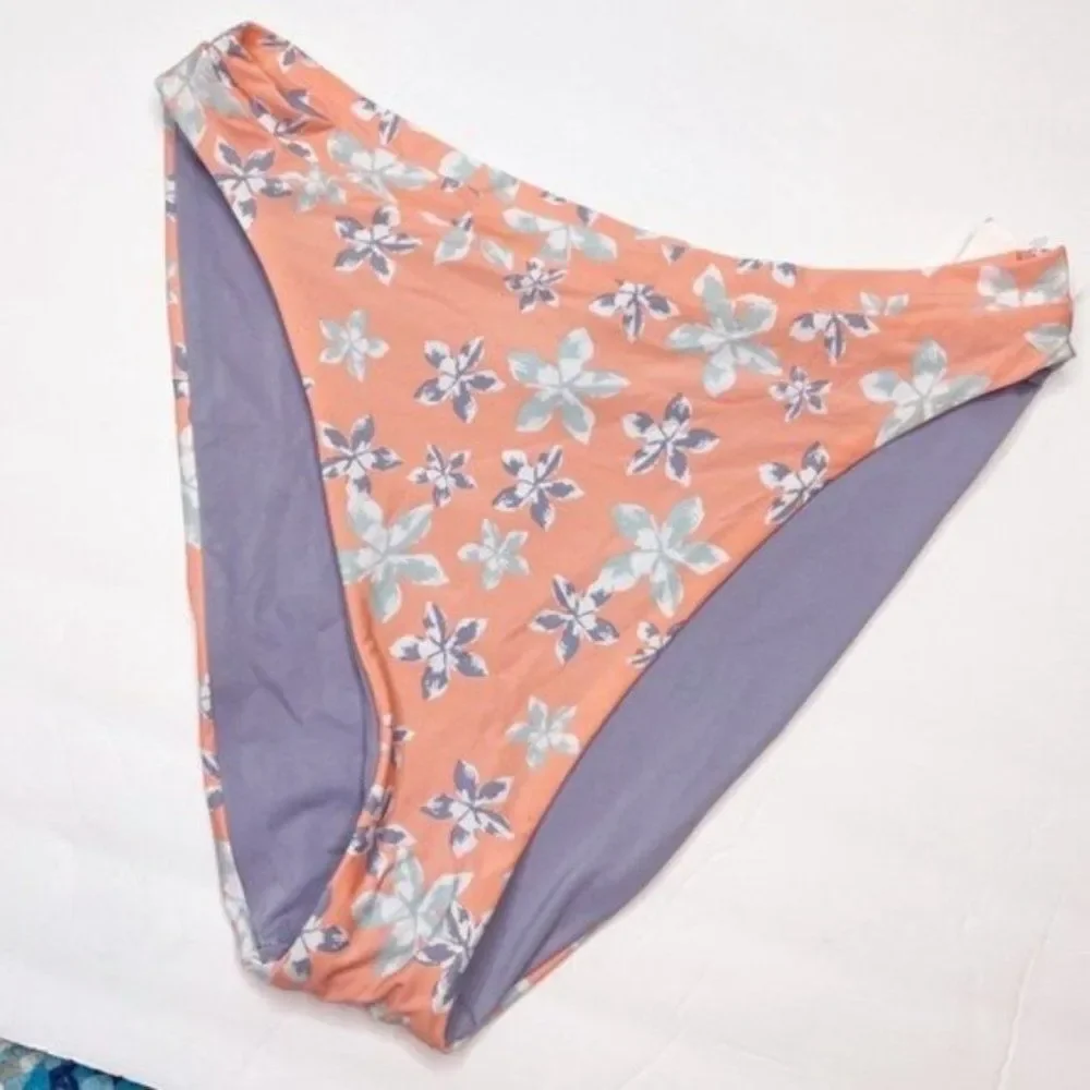 Becca High‎ Waist Floral Bikini Bottoms